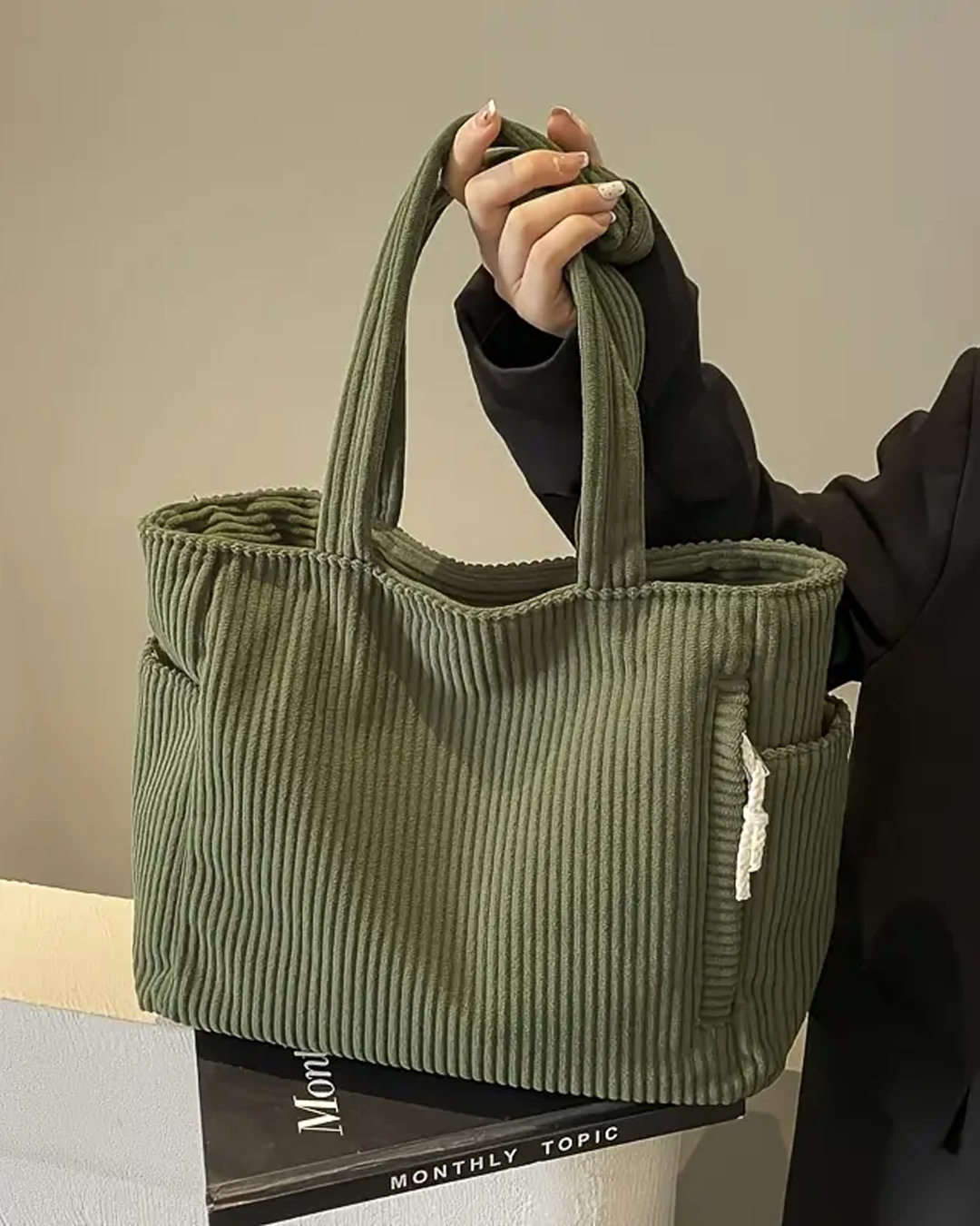 Tilda – Bolsa de mano con detalle de cordón