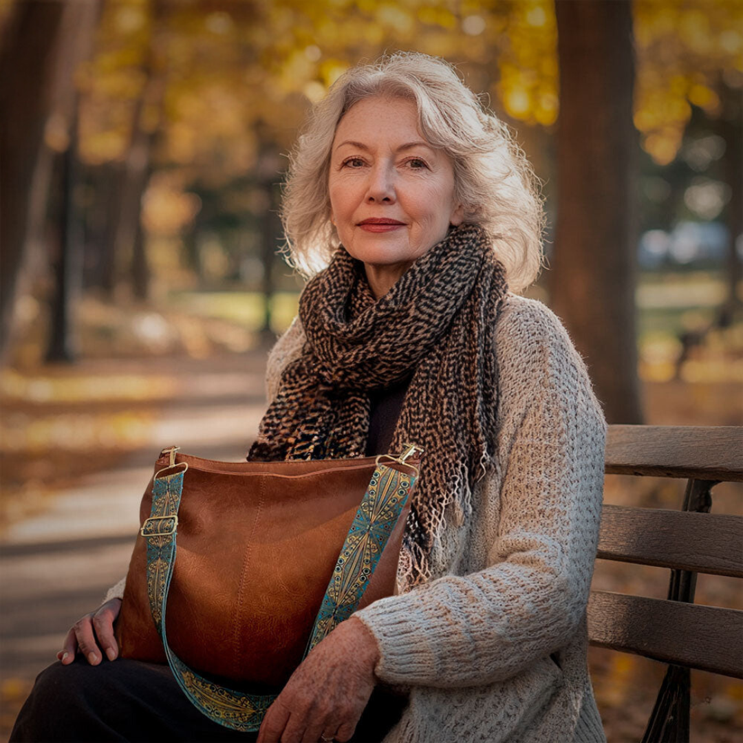 Freya | Bolsa de hombro vintage atemporal