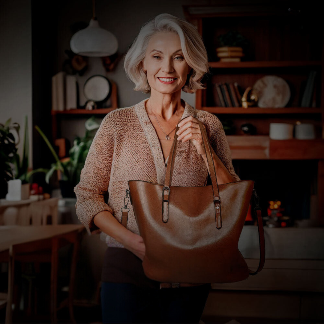 Nicole | Bolso de hombro vintage atemporal