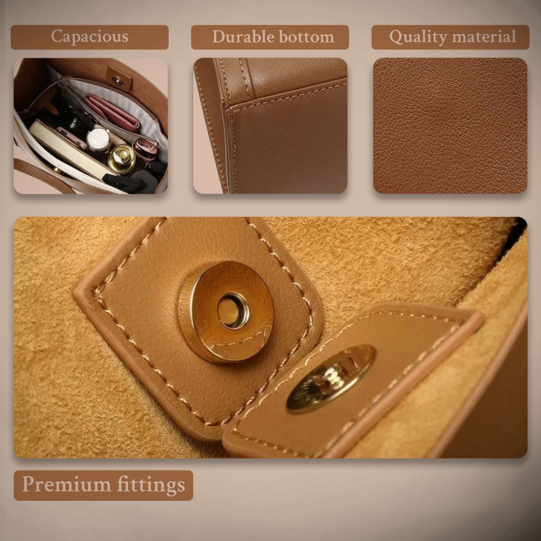 Talia | Bolsa de lujo de piel suave