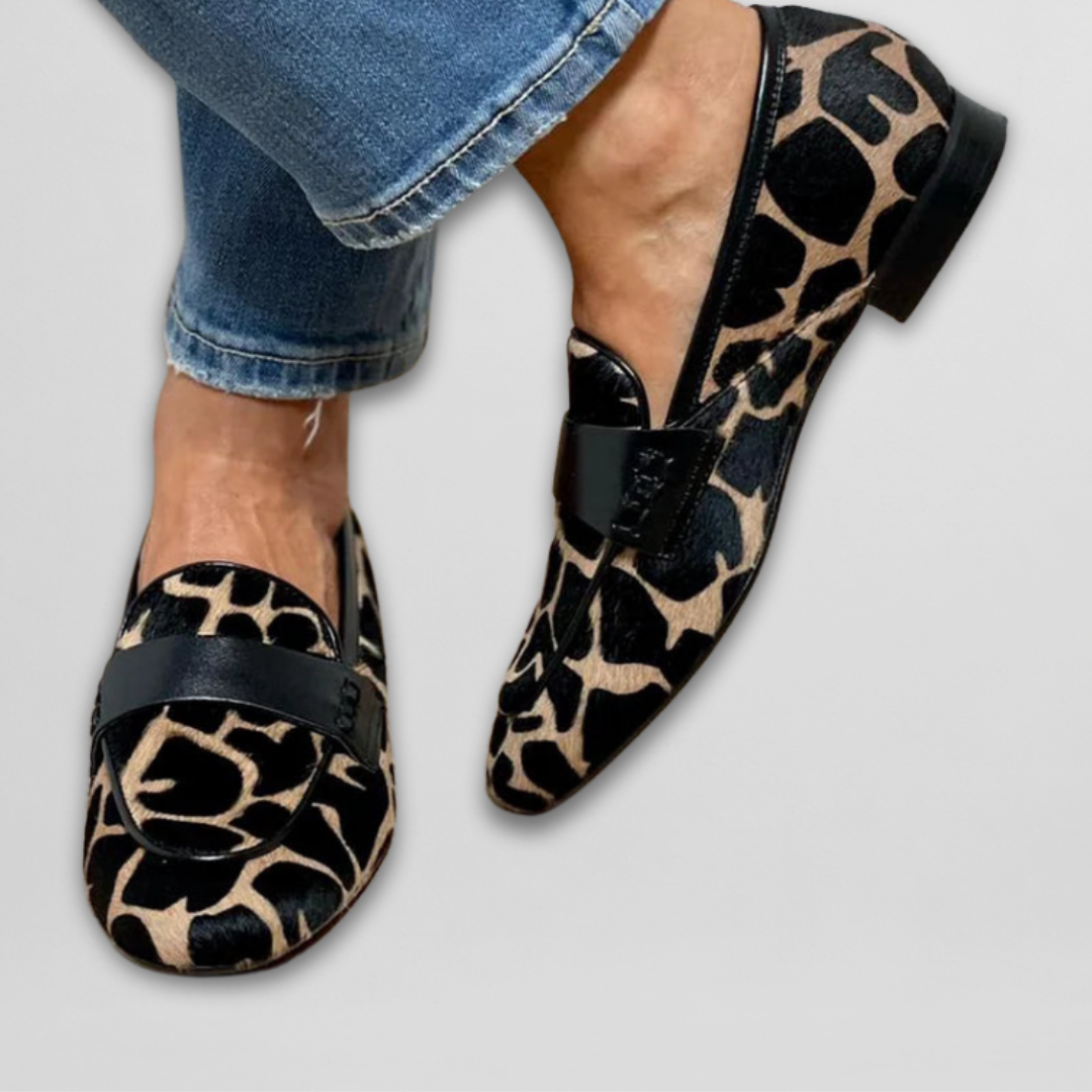 Camilla - Zapatilla con Estampado de Animales