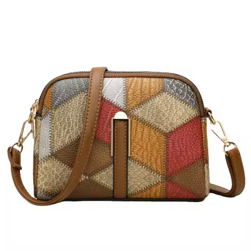 Clio | Mini Bolsa de Hombro Patchwork