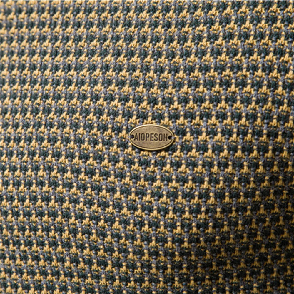 Arvenza | Suéter de hombre con motivo de cuadros