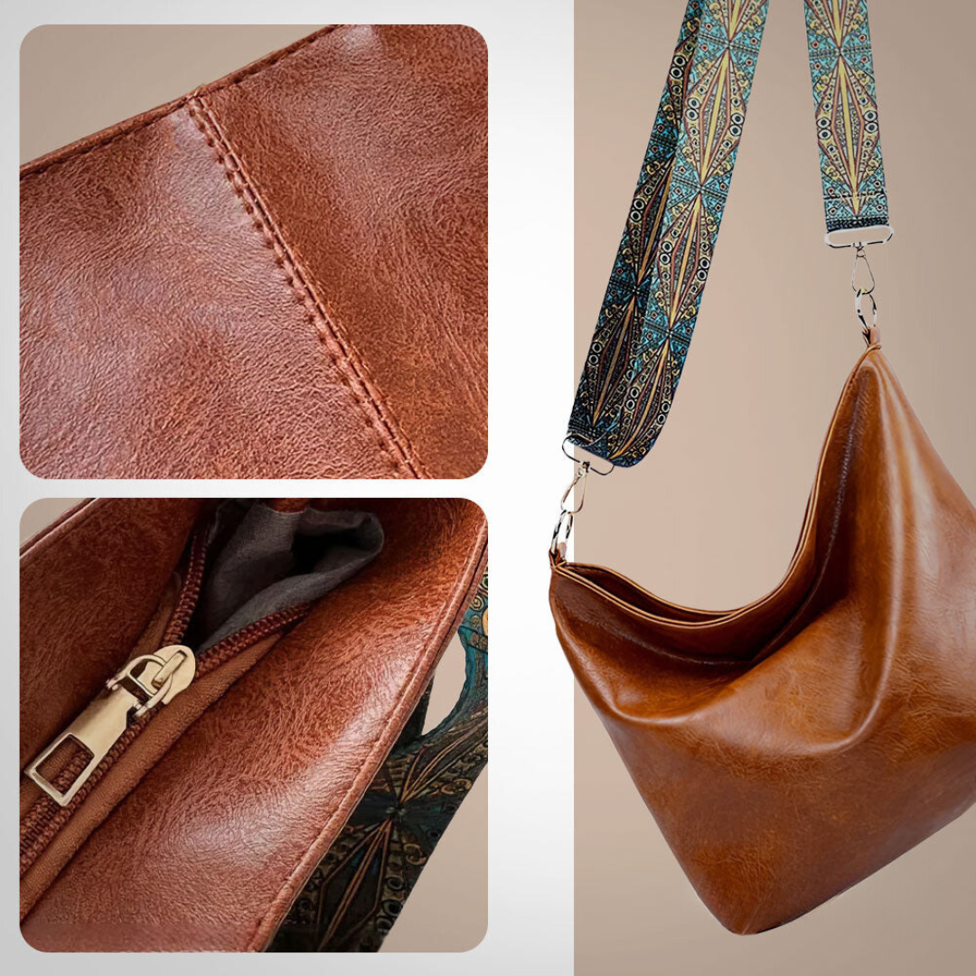 Freya | Bolsa de hombro vintage atemporal