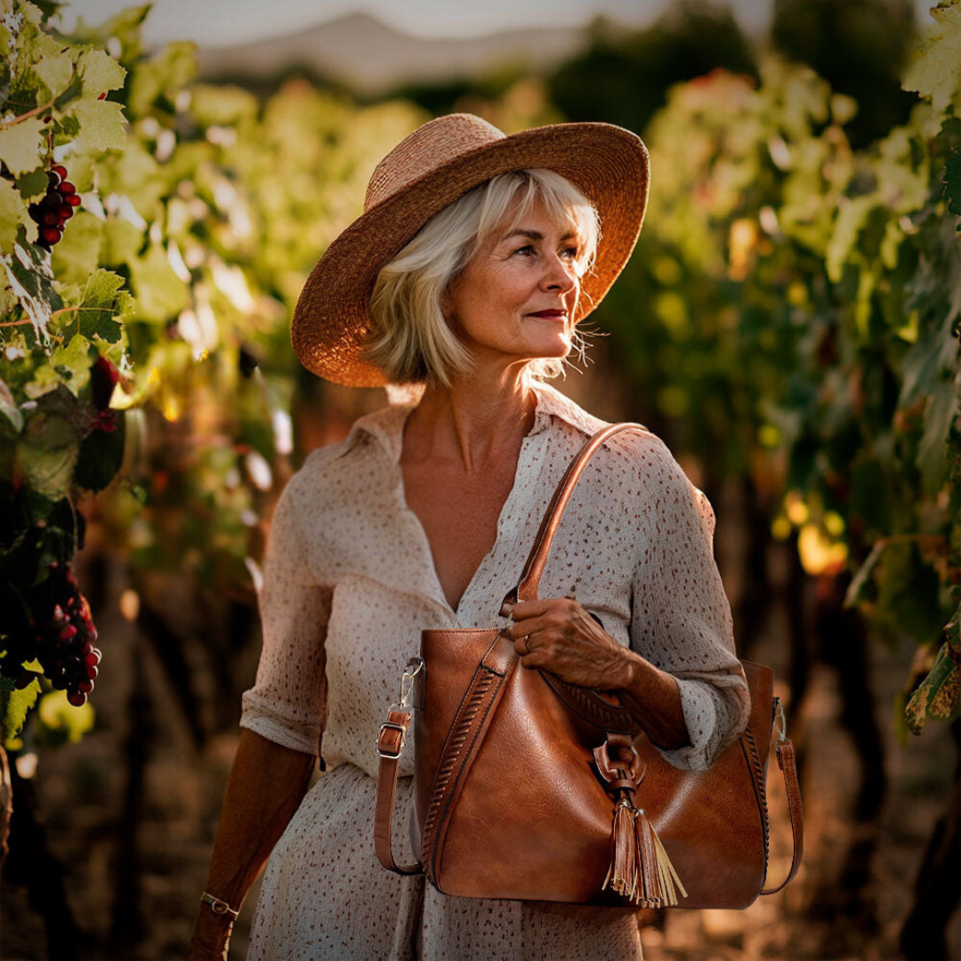 Lydia | Bolsa de hombro elegante y atemporal