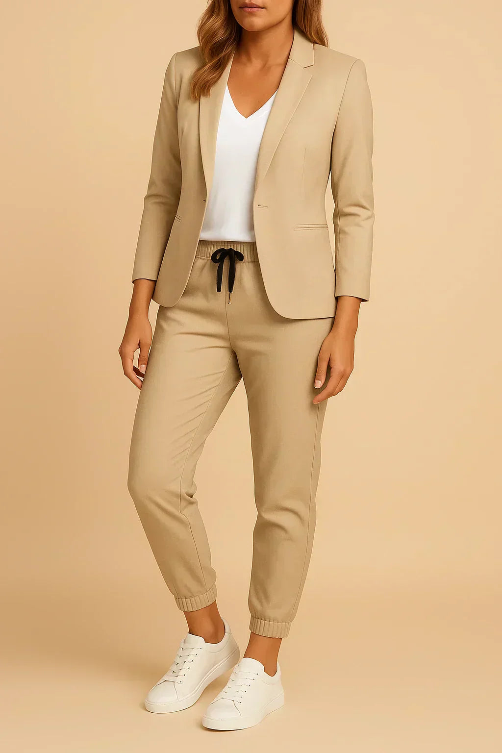 Anastazia | conjunto elegante con chaqueta y pantalón